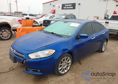 2014 Dodge Dart Limited from USA, damaged, VIN 1C3CDFCB7ED823742